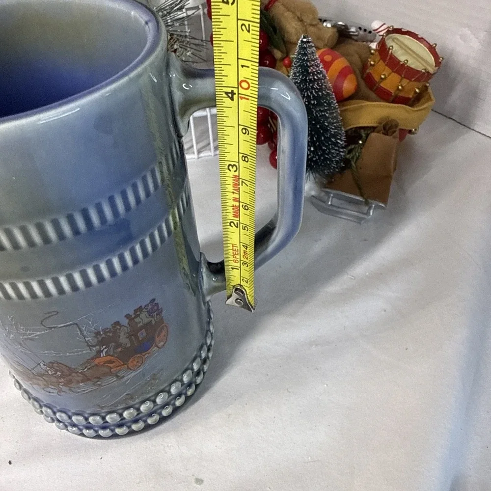 Vintage Irish Porcelain Ireland Stagecoach Stein Made In Ireland